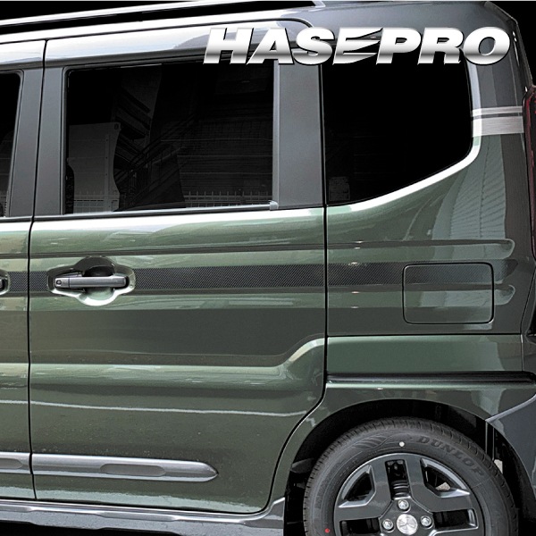 【スペーシアカスタム】【スペーシアギア】【フレアワゴン】ドアサイドガーニッシュ【マジカルアートシートNEO】スズキ マツダ 外装 傷防止 汚れ 保護 ドレスアップ パーツ カスタム ドア ドアノブ ハセプロ MSN-SIGSZ3