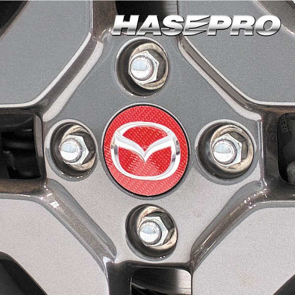 マジカルカーボン ホイールキャップエンブレム マツダ CEWCMA-4