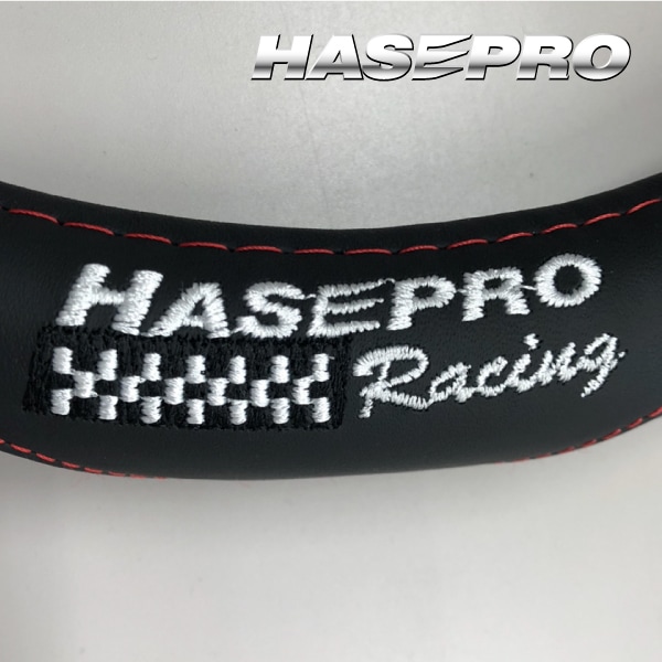 ハンドルカバー マジカルハンドルジャケット THE本革 センターマーク/レッド Sサイズ(HJL-2S)ハセプロ