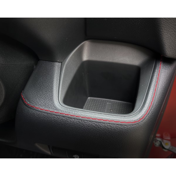 シングルステッチシートステッチテープ【新感覚カスタム】貼るだけ カスタム レザー 革 汎用パーツ モール 内装 マジカルアート ハセプロ レッド MSSS-1RED