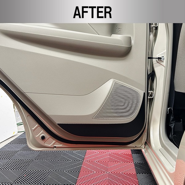 【通販限定】【eKワゴン】【ekクロス】【ekクロスEV】キックガード TYPE A【マジカルアート ハードレザー】三菱  内装 傷防止 引っかき傷 防止 保護 MHL-KGM6