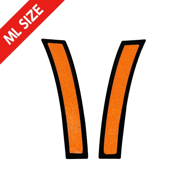 【通販限定】リフレクションデザインUS MLサイズ リフレクター サイドマーカー 反射板 北米仕様 USDM ハセプロ RDUS-1ML