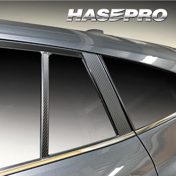 【通販限定】マジカルカーボン ハーフグロス ピラー ノーマルカット スバル レヴォーグ VN5 CHGPS-27