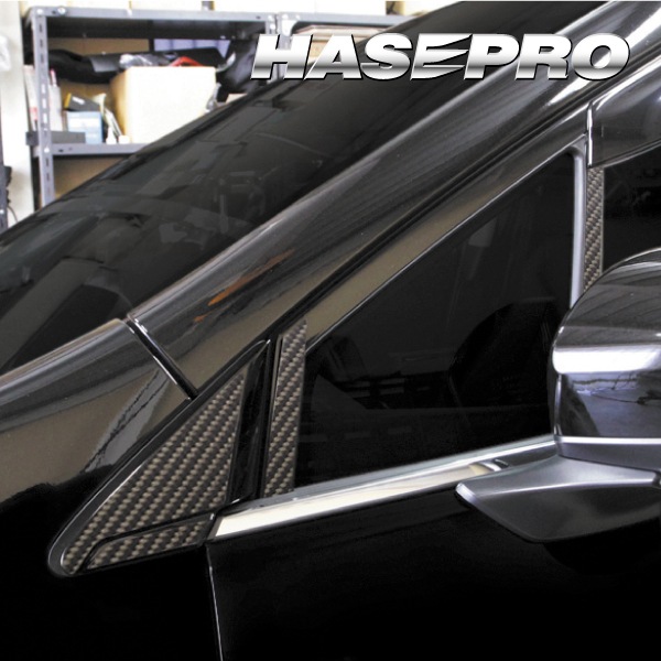 【通販限定】マジカルカーボン ハーフグロス ピラー バイザーカット スバル レヴォーグ VN5 CHGPS-V27