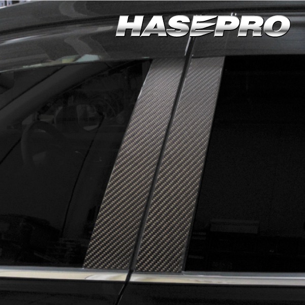 【通販限定】マジカルカーボン ハーフグロス ピラー バイザーカット スバル レヴォーグ VN5 CHGPS-V27