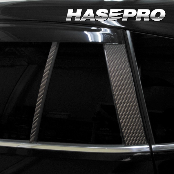 【通販限定】マジカルカーボン ハーフグロス ピラー バイザーカット スバル レヴォーグ VN5 CHGPS-V27