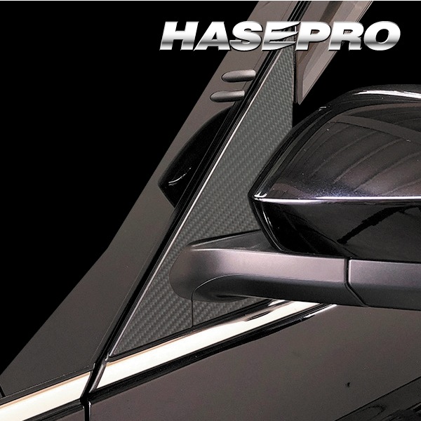 【通販限定】マジカルカーボン ハーフグロス ピラー バイザーカット フルセット トヨタ VOYX 90系 CHGPT-VF99