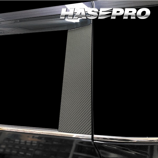 【通販限定】マジカルカーボン ハーフグロス ピラー バイザーカット フルセット トヨタ VOYX 90系 CHGPT-VF99