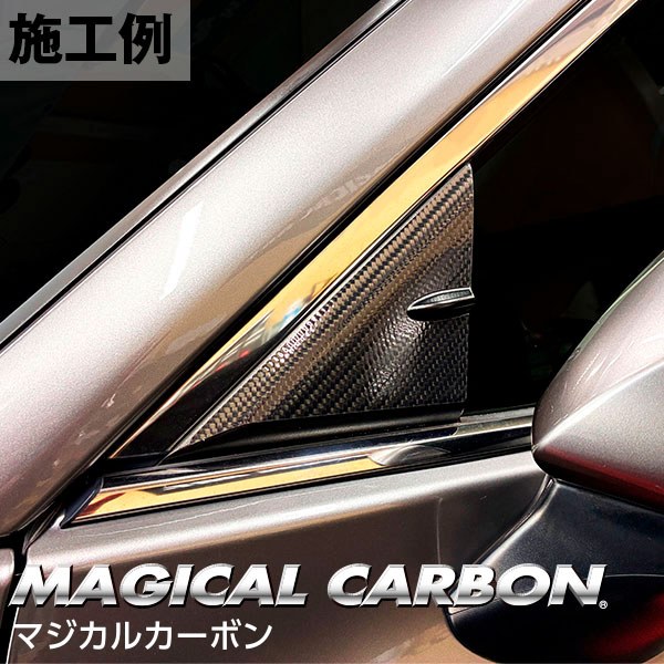 【通販限定】カムリ【ドアミラーステイ】マジカルカーボンハーフグロス インテリアパネル 外装 傷防止 汚れ 保護 トヨタ ドア ミラー ドレスアップ ハセプロ CHGMDST-6