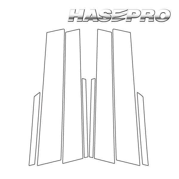 【通販限定】マジカルアート PPF ピアノブラック ピラー ホンダ シビック FD 2005.9~2010.9 PFPB-PH81