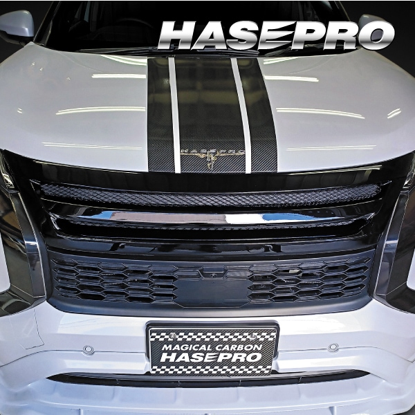 アウトランダーPHEV GN0W MC前 フロントグリルMM-FG04　塗装済品 ハセプロ 三菱 新型アウトランダーPHEV GN0W MC前 フロント