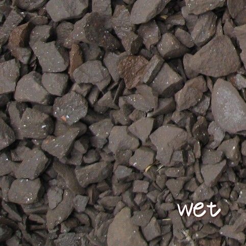 レンガの砂利/クラッシュブリック/ダークブラウン20kg入り