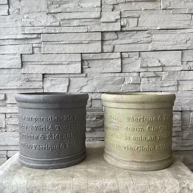 A【SALE】アンティークレターポットシリンダー　Lサイズ