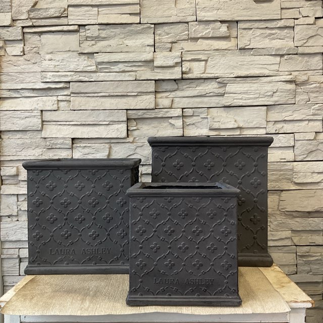 Vローラアシュレイ キューブグレー 選べる5サイズ♪ | 雑貨・鉢 | 橋本