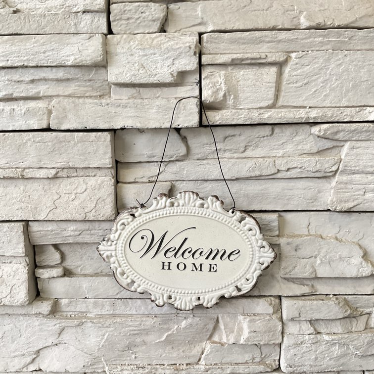 Cウェルカムスチールサイン