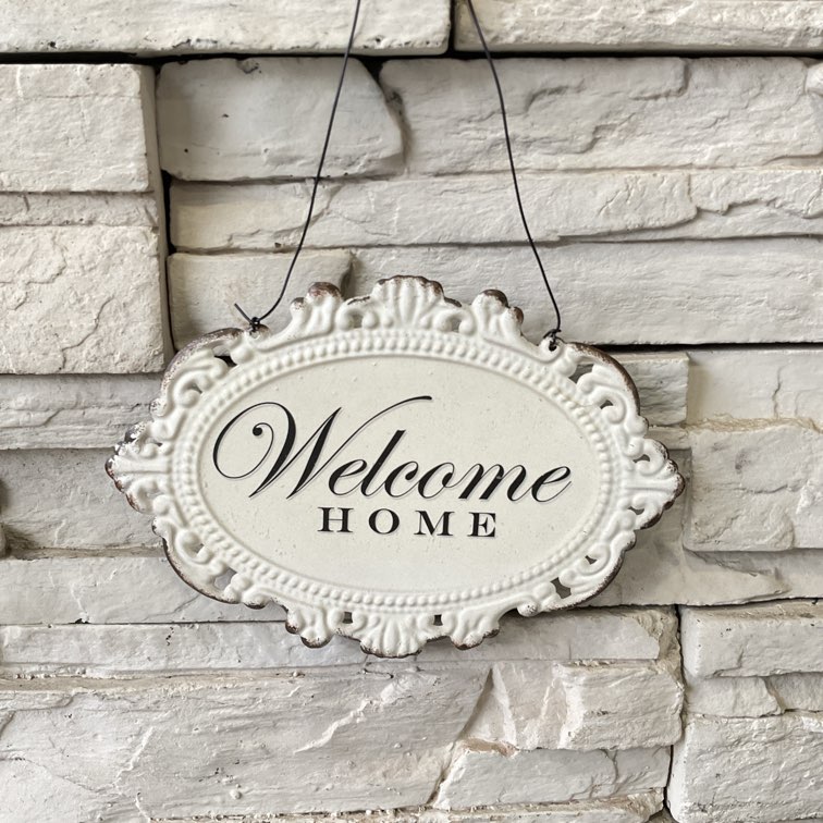 Cウェルカムスチールサイン