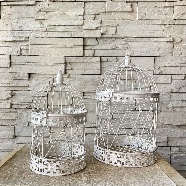 Cホワイトワイヤーケージ 選べる3サイズ | 雑貨・鉢 | 橋本種苗園