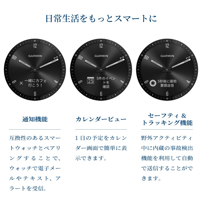 Garmin �����ߥ� Life Style vivomove Sport