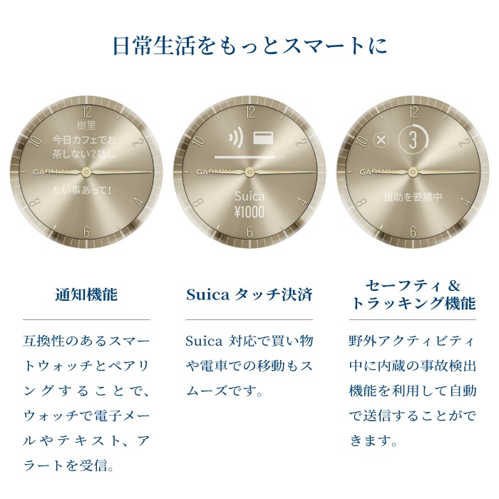 Garmin �����ߥ� Life Style vivomove Trend