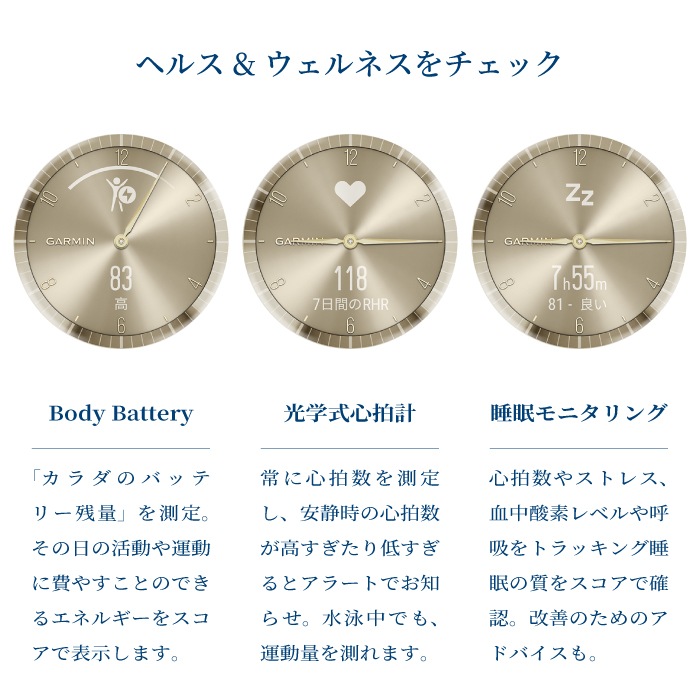 Garmin �����ߥ� Life Style vivomove Trend