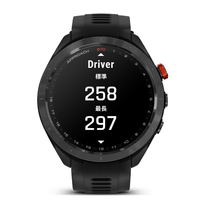 Garmin �����ߥ� Golf ����� Approach S70 47mm ���ץ����� 010-02746-22 ���ޡ��ȥ����å� ����ե����å� ��� ��ǥ����� GPS �������ޥå� ����ǥ��� ��® ������ ���㺹���� Suica�б� ������¸��ǽ