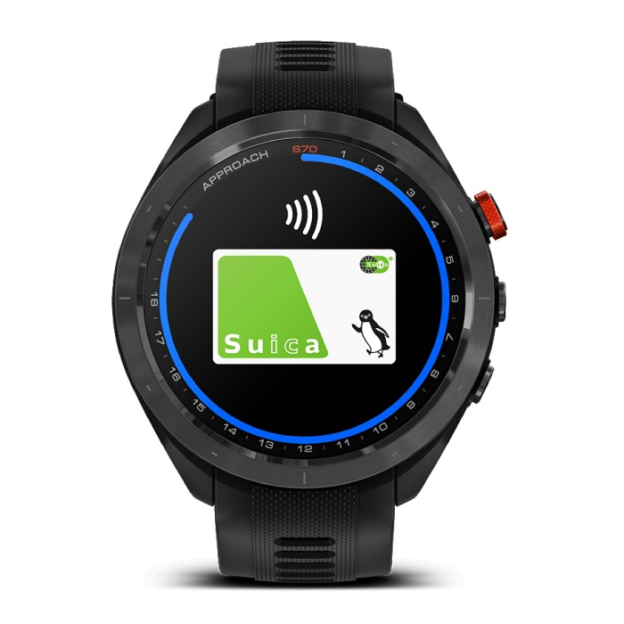 Garmin �����ߥ� Golf ����� Approach S70 47mm ���ץ����� 010-02746-22 ���ޡ��ȥ����å� ����ե����å� ��� ��ǥ����� GPS �������ޥå� ����ǥ��� ��® ������ ���㺹���� Suica�б� ������¸��ǽ