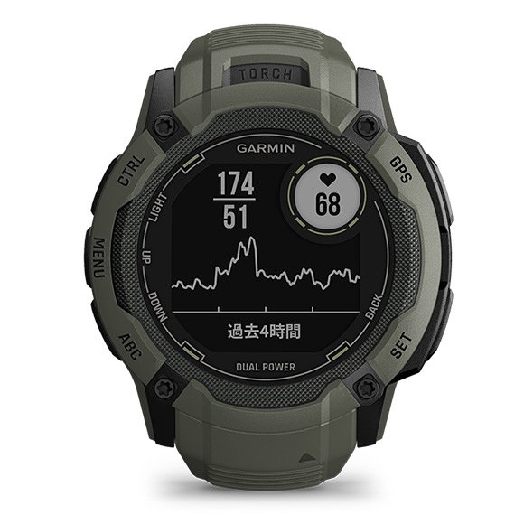 Garmin �����ߥ� Outdoor Casual Instinct 2X Dual Power 010-02805-52