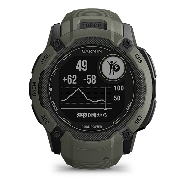 Garmin �����ߥ� Outdoor Casual Instinct 2X Dual Power 010-02805-52