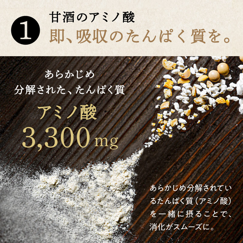 甘酒プロテイン 300g（20食分）　クーポン20％OFF対象商品