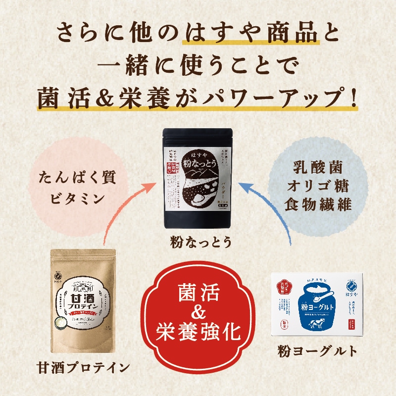 粉なっとう[オーガニックパウダー] 180g×5袋セット