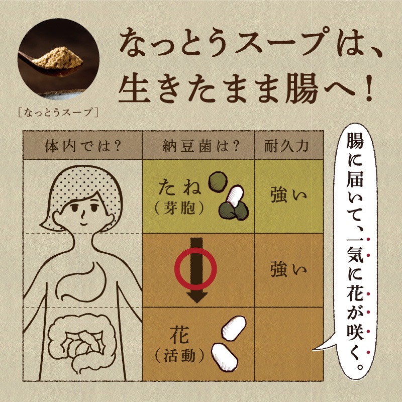 なっとうスープ [和風] 80g×3袋セット