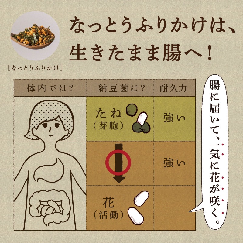 はすやのなっとうふりかけ 28g（2袋からご注文可）　おもてなしセレクション受賞