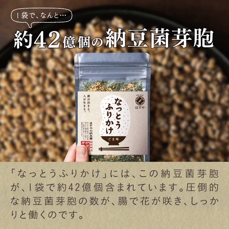 はすやのなっとうふりかけ 28g（2袋からご注文可）　おもてなしセレクション受賞
