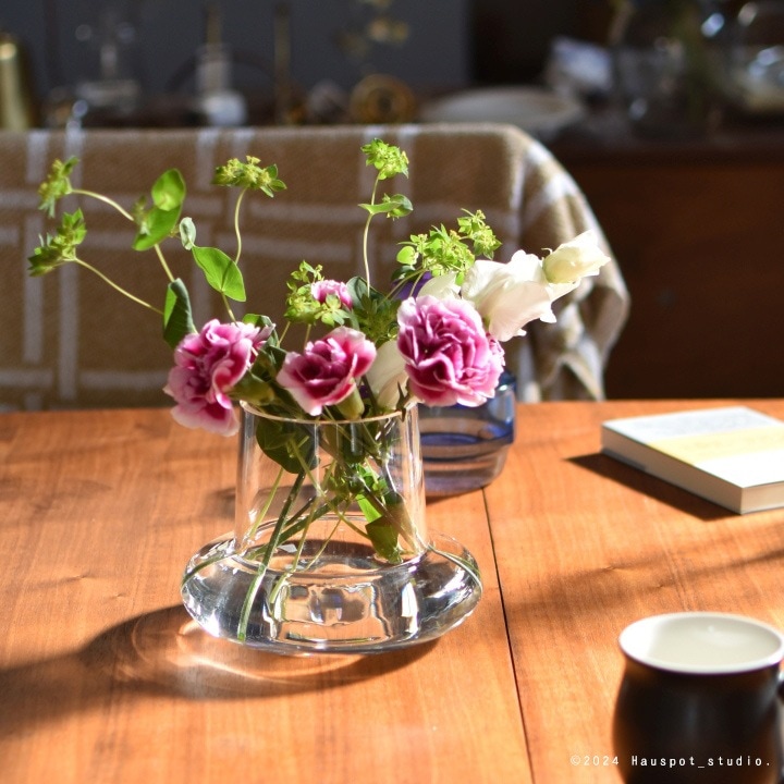 バカラ リーセ　大型サイズ　花瓶　フラワーベース 展示品】バカラ 大型花瓶 フラワーベース リーセ 30cm