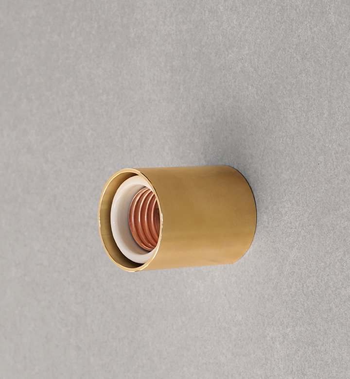 ��������֥饱�å� ����ץ�ÿ�﫡�Cylinder light Brass 