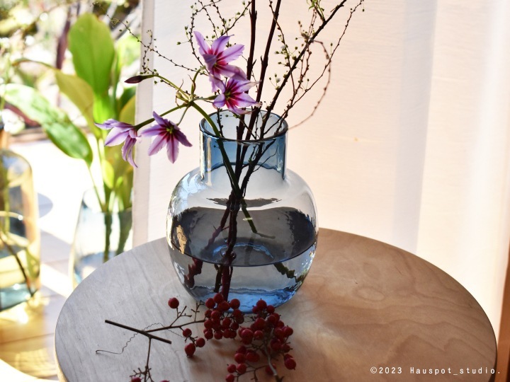 �ե��١��� ���饹 ������� �� ���ꥢ��M����������10.2cm�ݡ߹⤵12.0cm�ʸ��¡���5.8cm)�� �֥롼�����ꥢ�ò��� �ǥ����� �� ��5202��Livia(��ӥ�)