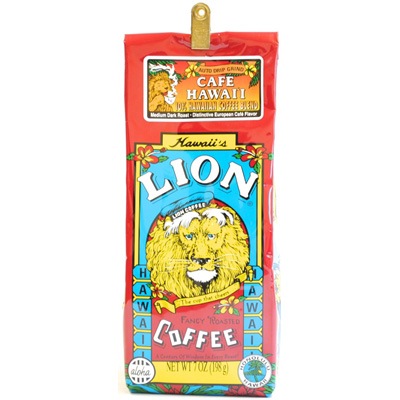 ハワイフレーバーコーヒー ライオンコーヒー カフェハワイ7oz