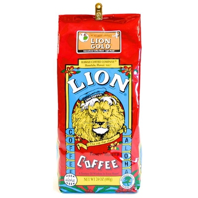 ライオンコーヒー/ ライオンゴールド24oz(680g) AD(挽いた豆)