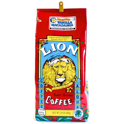 最終!!超ビッグ24oz(680g)☆LION ライオンコーヒー・バニマカ×4袋