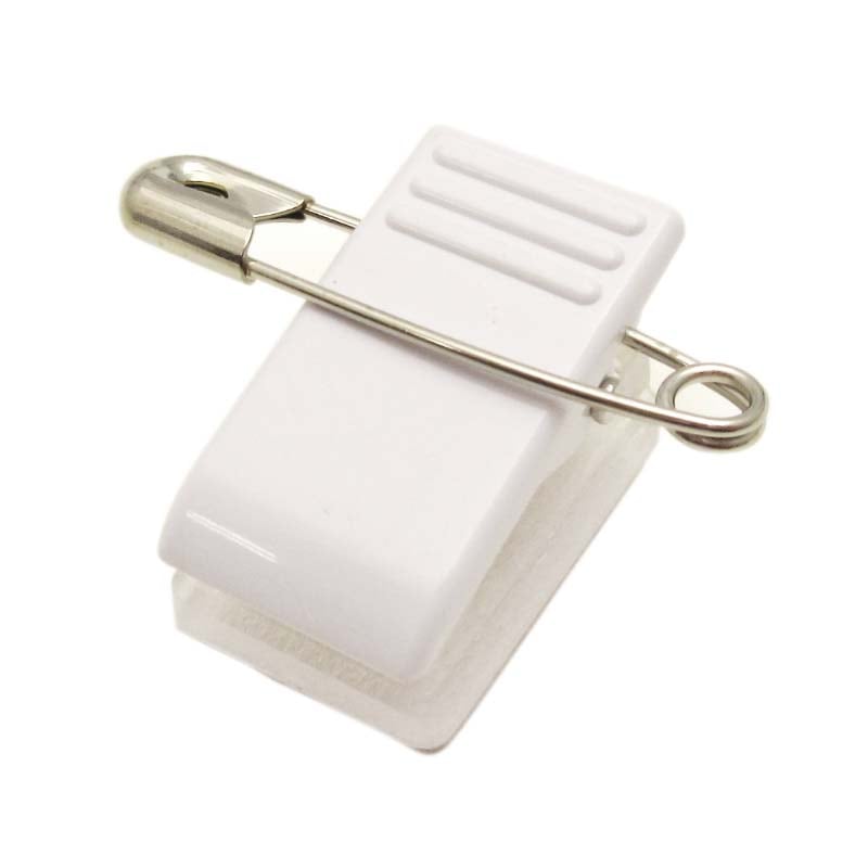 クリッキー プラスチックタイプ P-1 安全ピン付き 両面テープあり