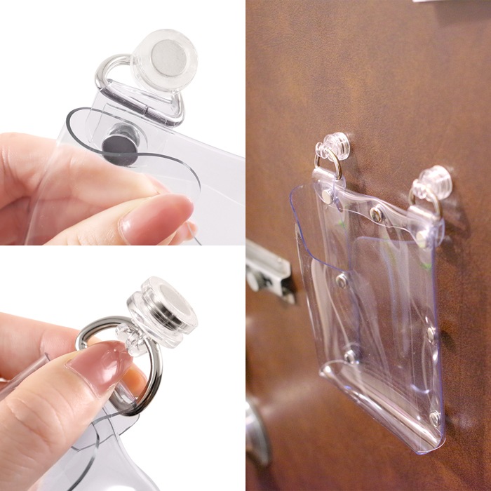 �ޥ��ͥåȥݥ��å� PVC���ꥢ ��곰����ǽ�ͥ������༧���դ� ���顼���ߥ륯