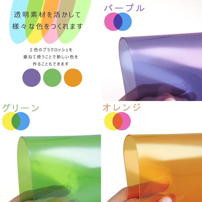 �ץ饯���å��� �������� �ϥ�ɥᥤ����PVC���ꥢ�ѡ��� 5������ | placrochet �ϥ�ɥᥤ�� DIY