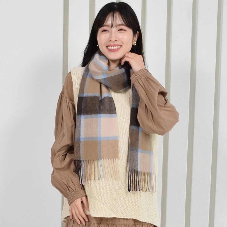 【名入れ刺繍対応】カシミヤ100%マフラー レディース  カシミア マフラー   厚手 無地 シンプル 誕生日 秋 冬 母 女性 ブランド クリスマス ギフト プレゼント