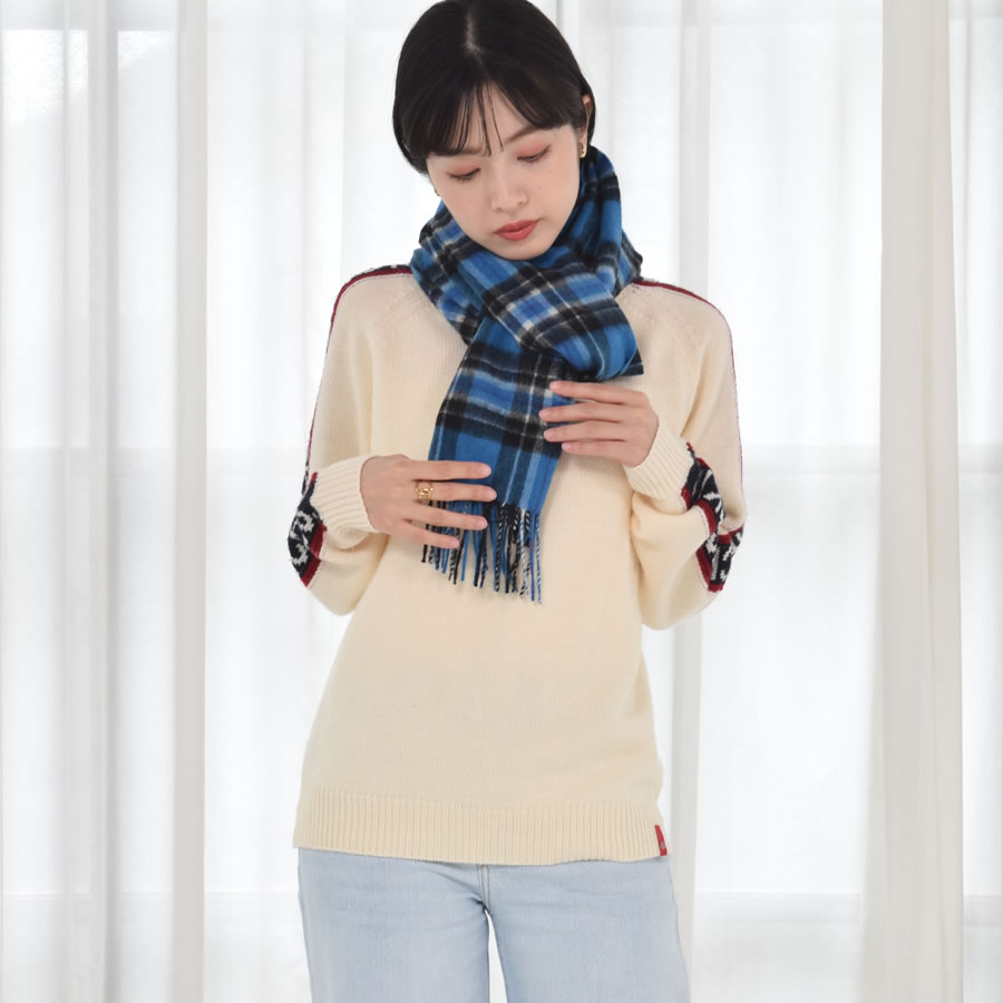 【名入れ刺繍対応】カシミヤ100%マフラー レディース  カシミア マフラー   厚手 無地 シンプル 誕生日 秋 冬 母 女性 ブランド クリスマス ギフト プレゼント