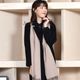 【名入れ刺繍対応】カシミヤ100%マフラー レディース  カシミア マフラー   厚手 無地 シンプル 誕生日 秋 冬 母 女性 ブランド クリスマス ギフト プレゼント