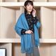 【名入れ 刺繍】カシミヤ100％ストール【200cm×60cm】カシミア 大判 ストール 秋冬 厚手 マフラー レディースマフラー  クリスマス プレゼント ギフト 