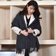 【名入れ 刺繍】カシミヤ100％ストール【200cm×60cm】カシミア 大判 ストール 秋冬 厚手 マフラー レディースマフラー  クリスマス プレゼント ギフト 