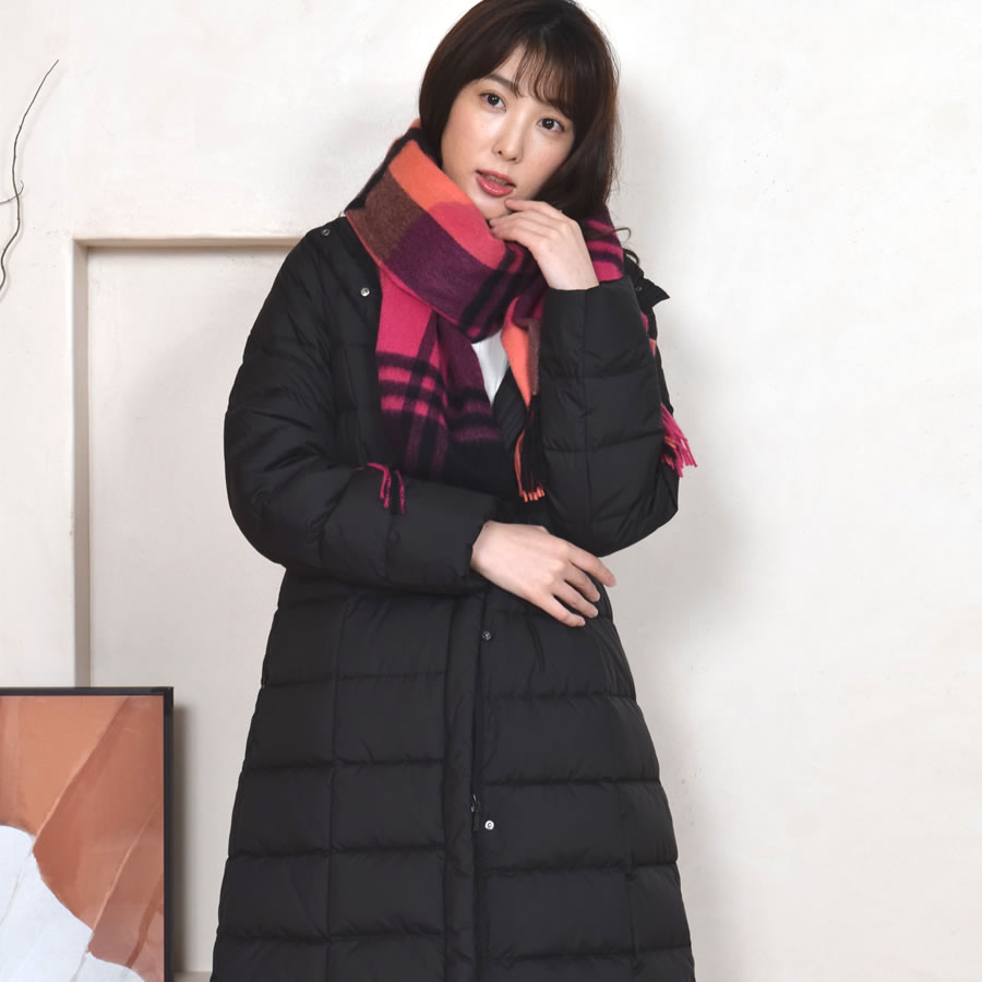 【公式限定名入れ刺繍無料】カシミヤ100％ ストール 大判 チェック 柄ストール【200cm×60cm】カシミア チェックストール  秋冬 厚手 マフラー クリスマス ギフト