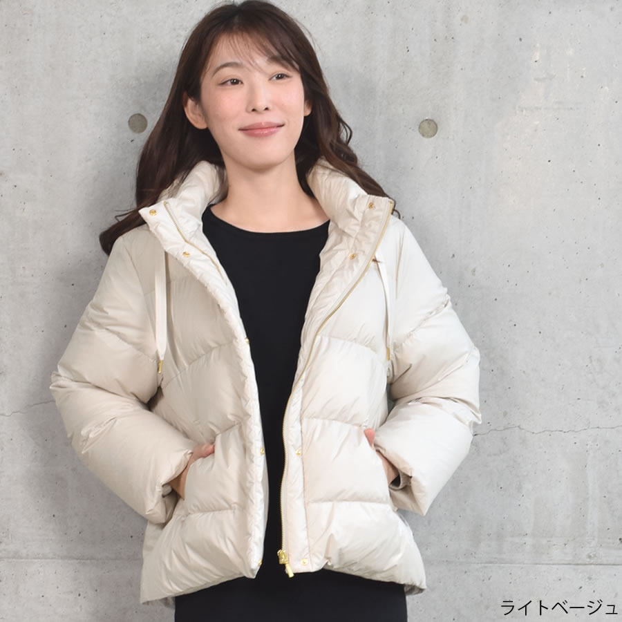 ダウンコート ダウンジャケット レディース ショート ショート丈  軽量  上着 レディース 50代 40代 30代 ミセス 秋 冬 大きいサイズ 上品 防寒 ショート おしゃれ 大人可愛い 通勤 きれいめ 冬コーデ (d3165)