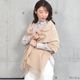 【公式限定名入れ刺繍無料】カシミヤストール カシミヤ 100％ 無染色 ストール【200cm×60cm】レディース  カシミア 大判 無地 単色 女性 秋冬 厚手 マフラー レディースマフラー プレゼント ギフト  クリスマス (CS1033)
